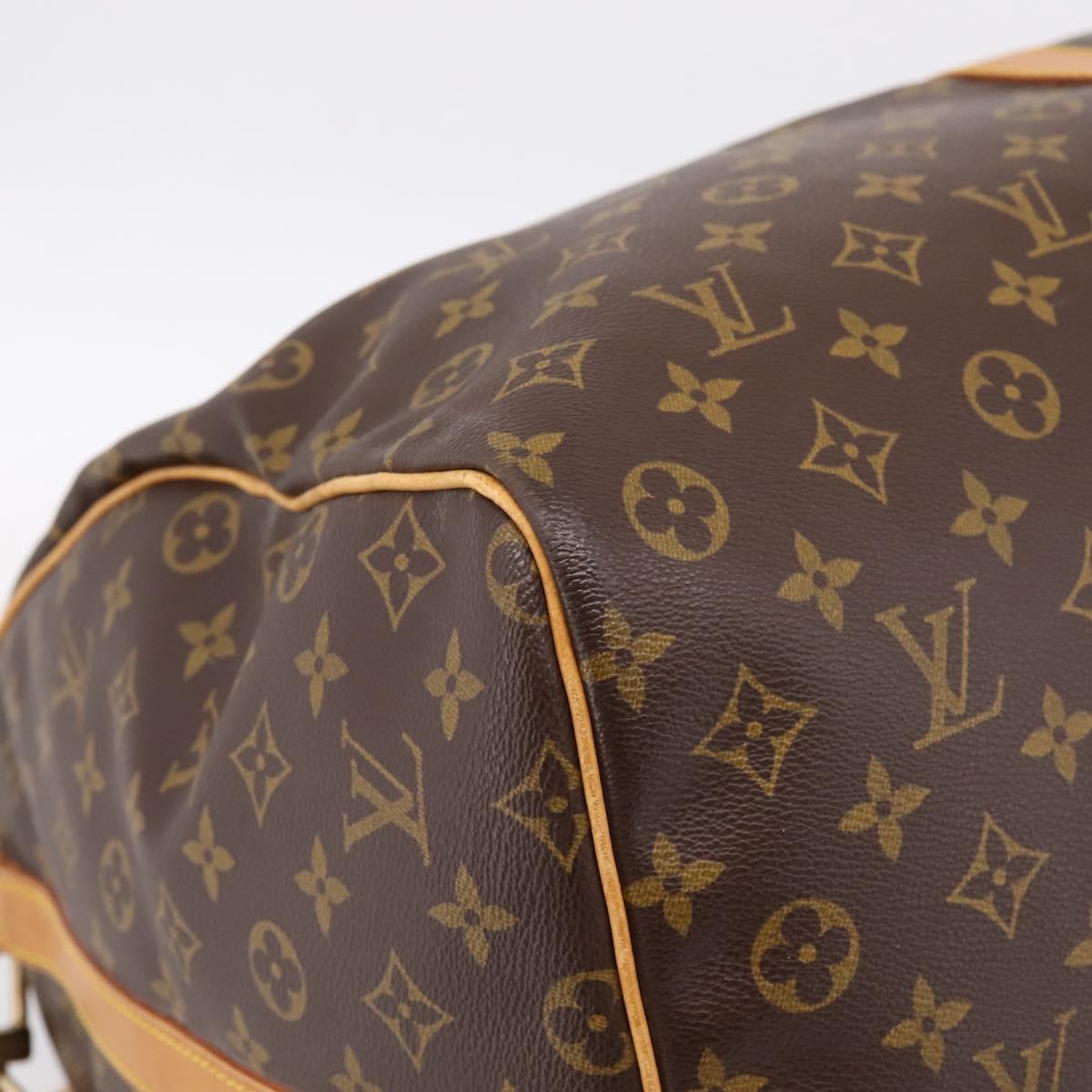 LOUIS VUITTON Monogram Keepall Bandouliere 60 Boston Bag M41412 LV Auth ka6038A