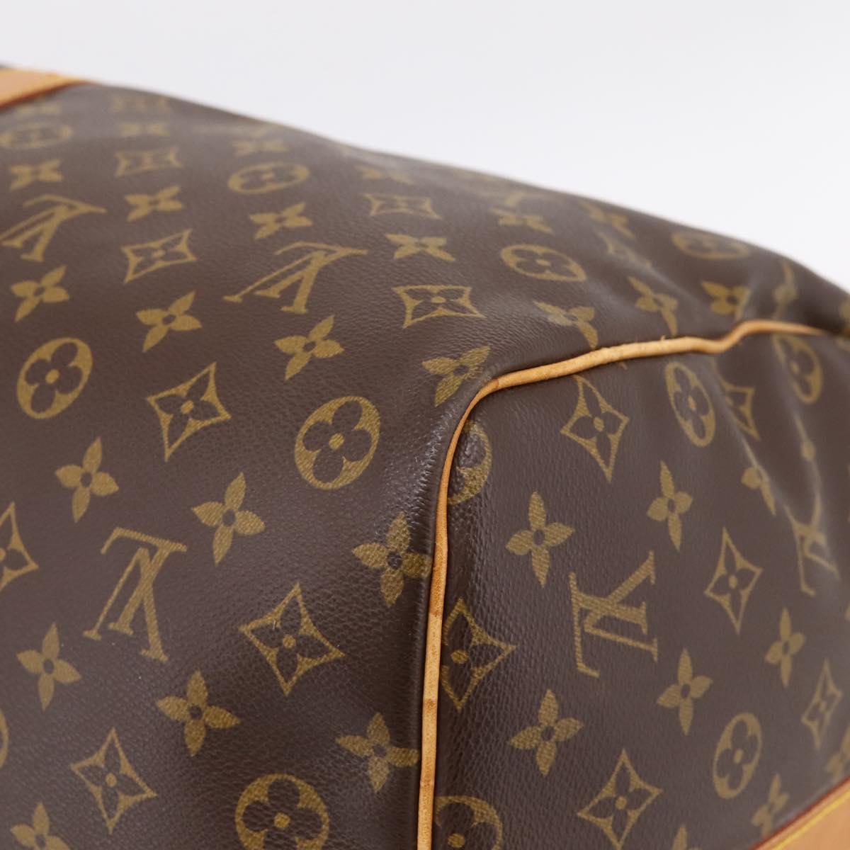 LOUIS VUITTON Monogram Keepall Bandouliere 60 Boston Bag M41412 LV Auth ka6038A