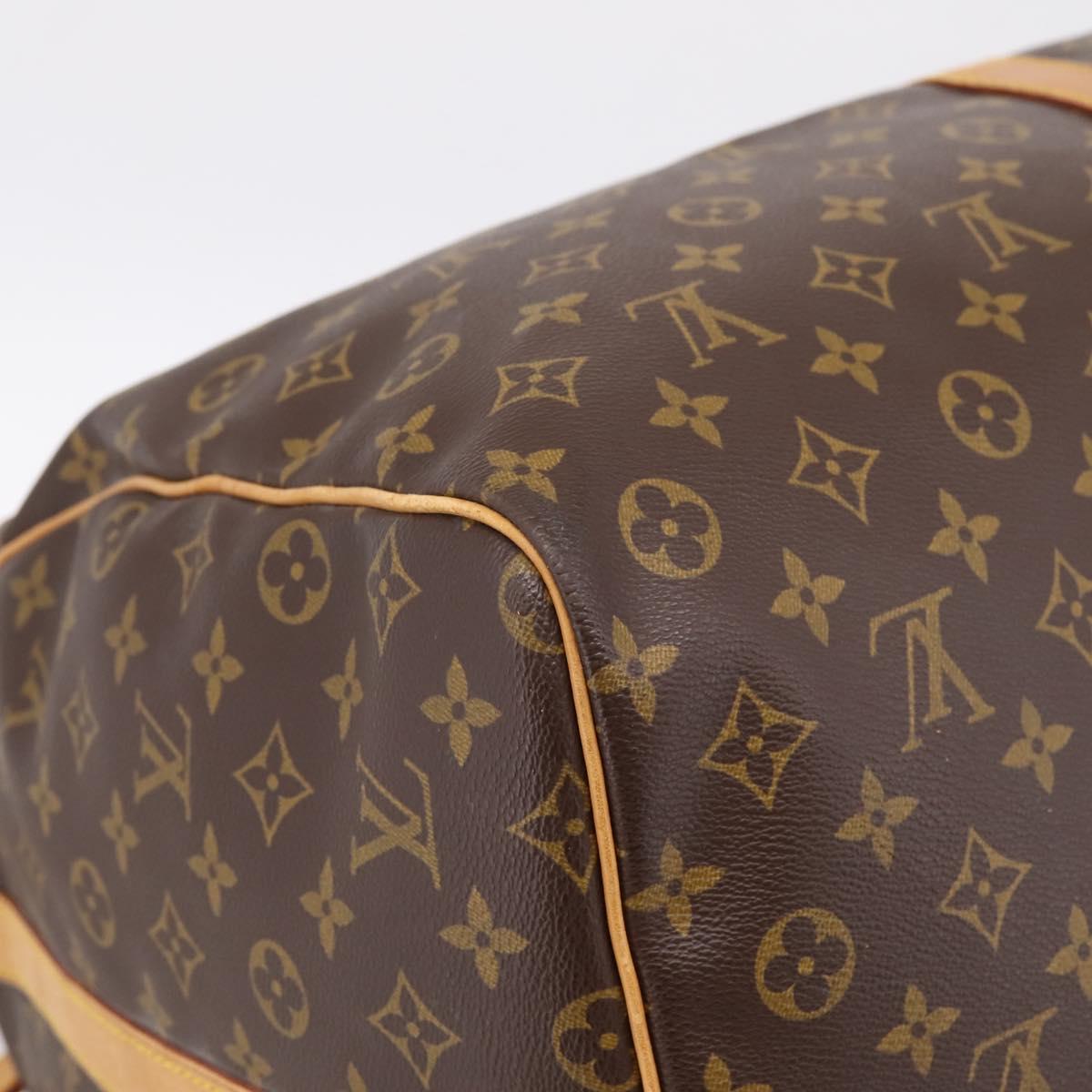 LOUIS VUITTON Monogram Keepall Bandouliere 60 Boston Bag M41412 LV Auth ka6038A