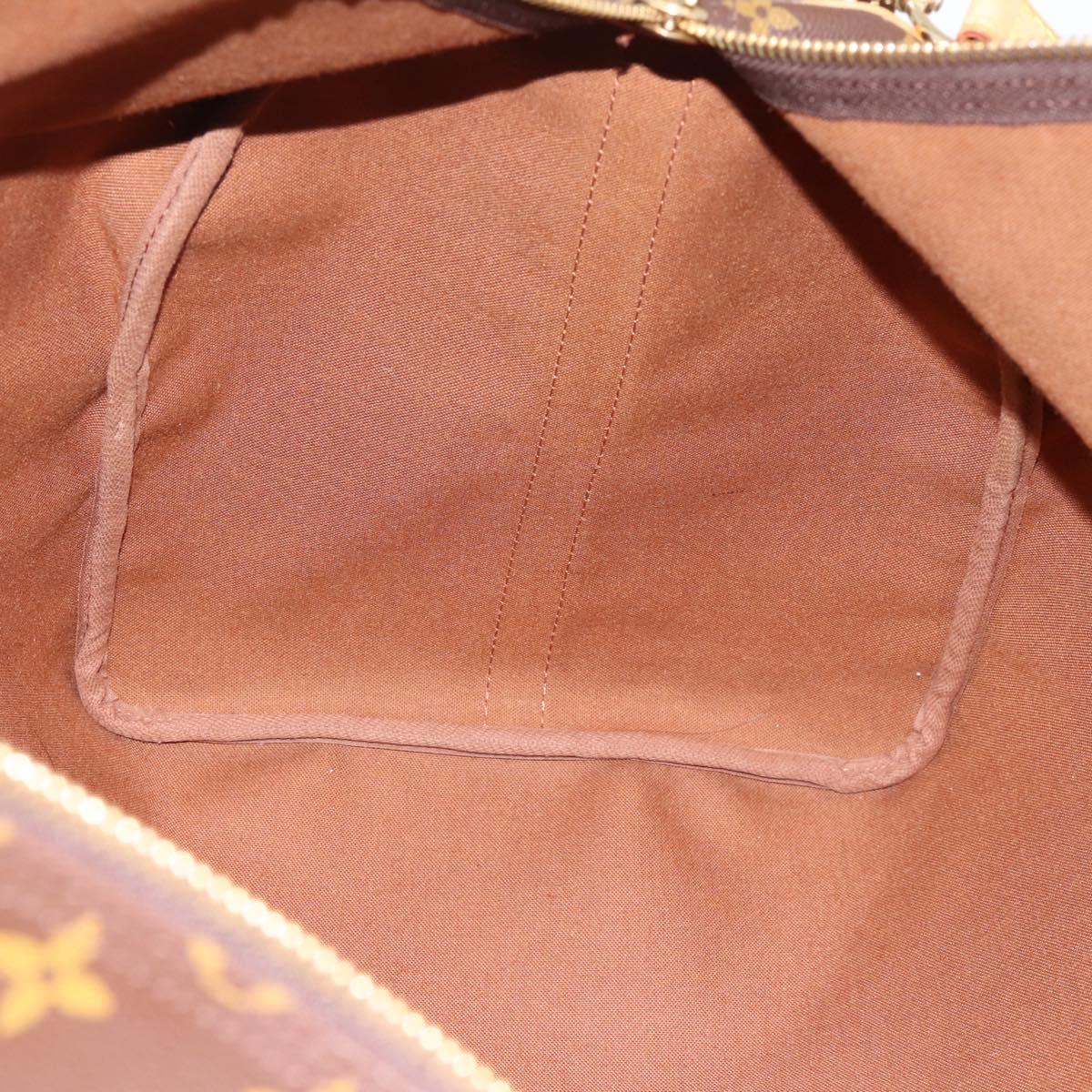 LOUIS VUITTON Monogram Keepall Bandouliere 60 Boston Bag M41412 LV Auth ka6038A