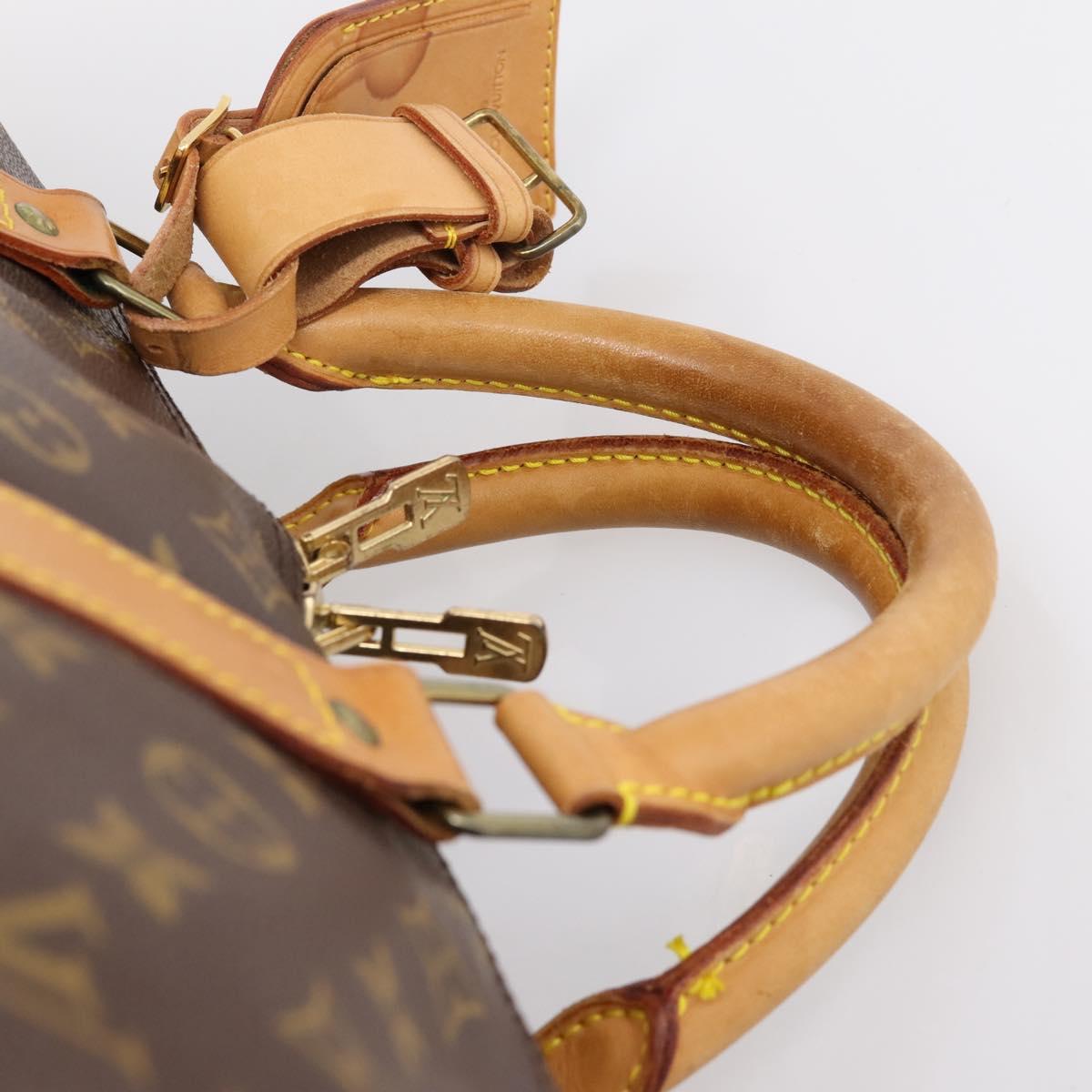 LOUIS VUITTON Monogram Keepall Bandouliere 60 Boston Bag M41412 LV Auth ka6038A