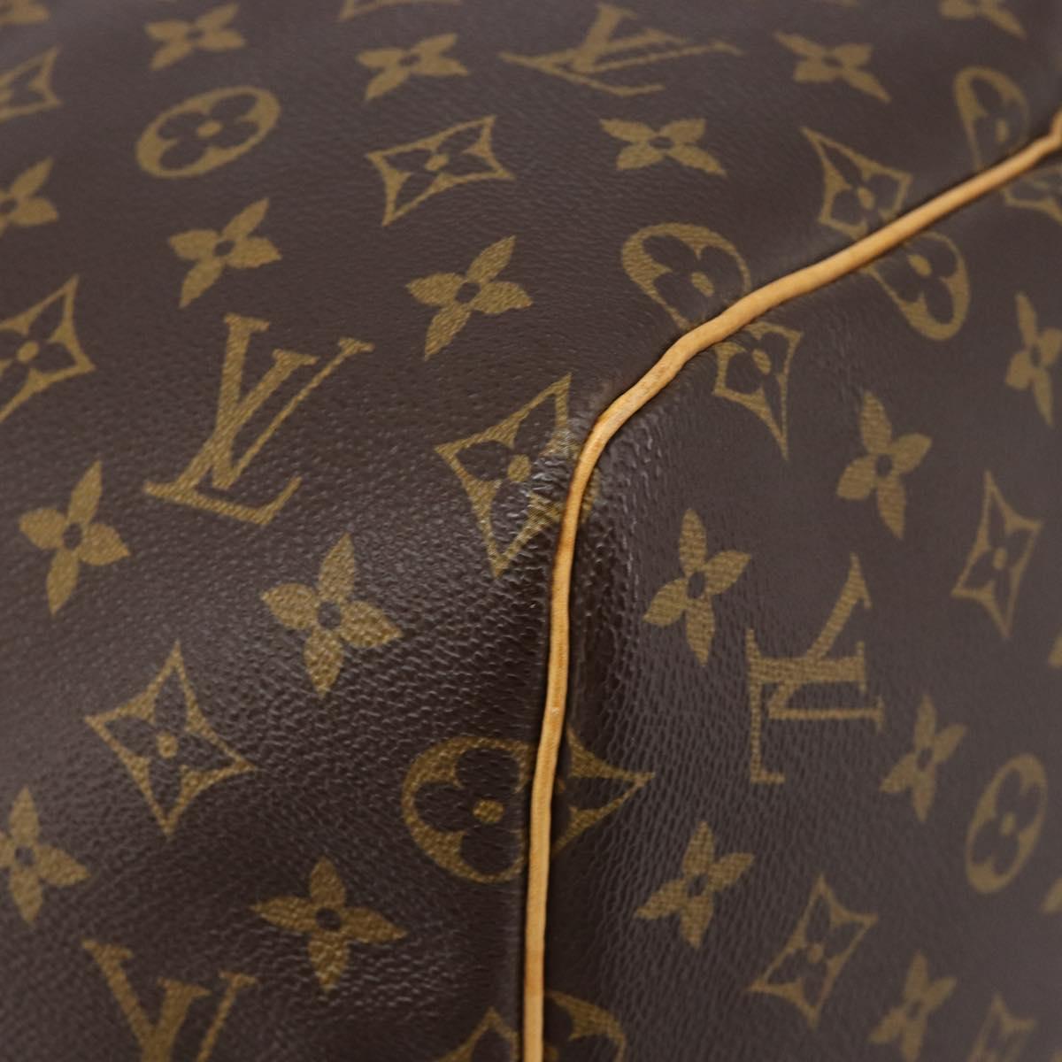 LOUIS VUITTON Monogram Keepall 55 Boston Bag M41424 LV Auth ka6039V