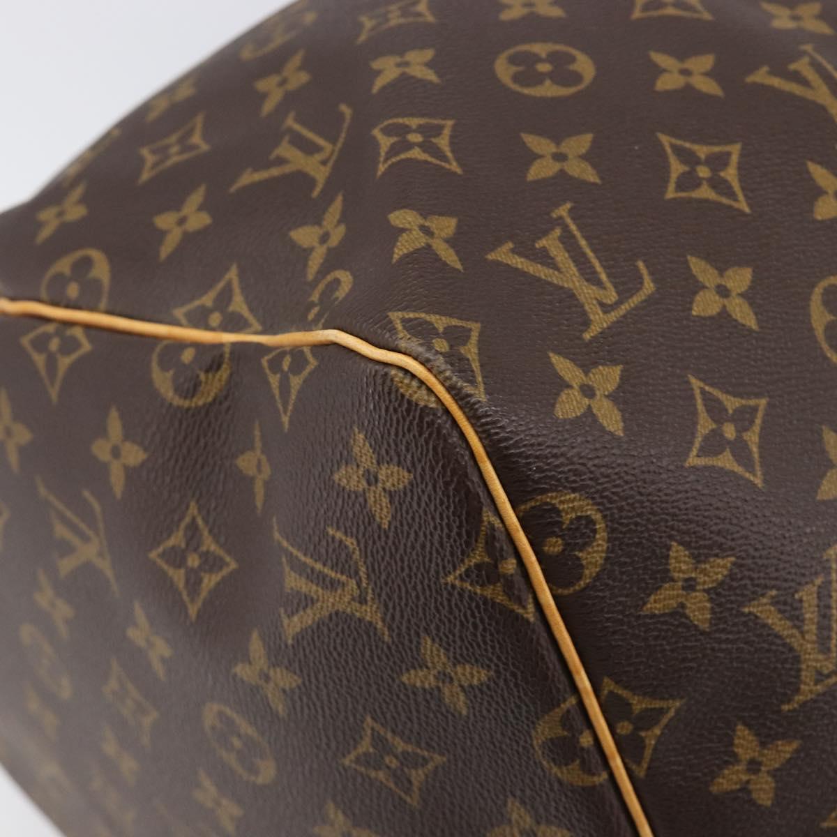 LOUIS VUITTON Monogram Keepall 55 Boston Bag M41424 LV Auth ka6039V