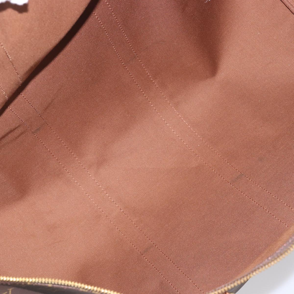 LOUIS VUITTON Monogram Keepall 55 Boston Bag M41424 LV Auth ka6039V