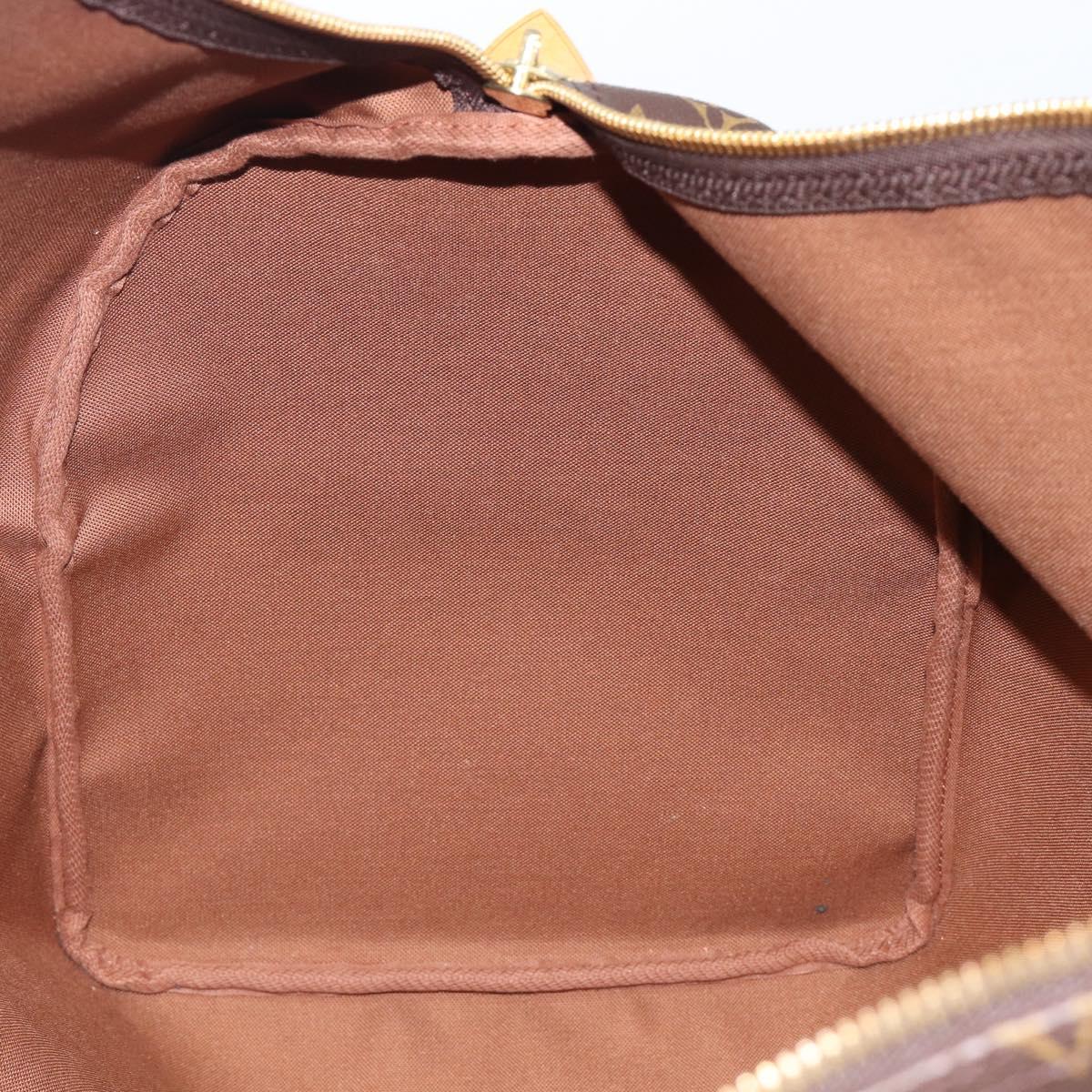 LOUIS VUITTON Monogram Keepall 55 Boston Bag M41424 LV Auth ka6039V
