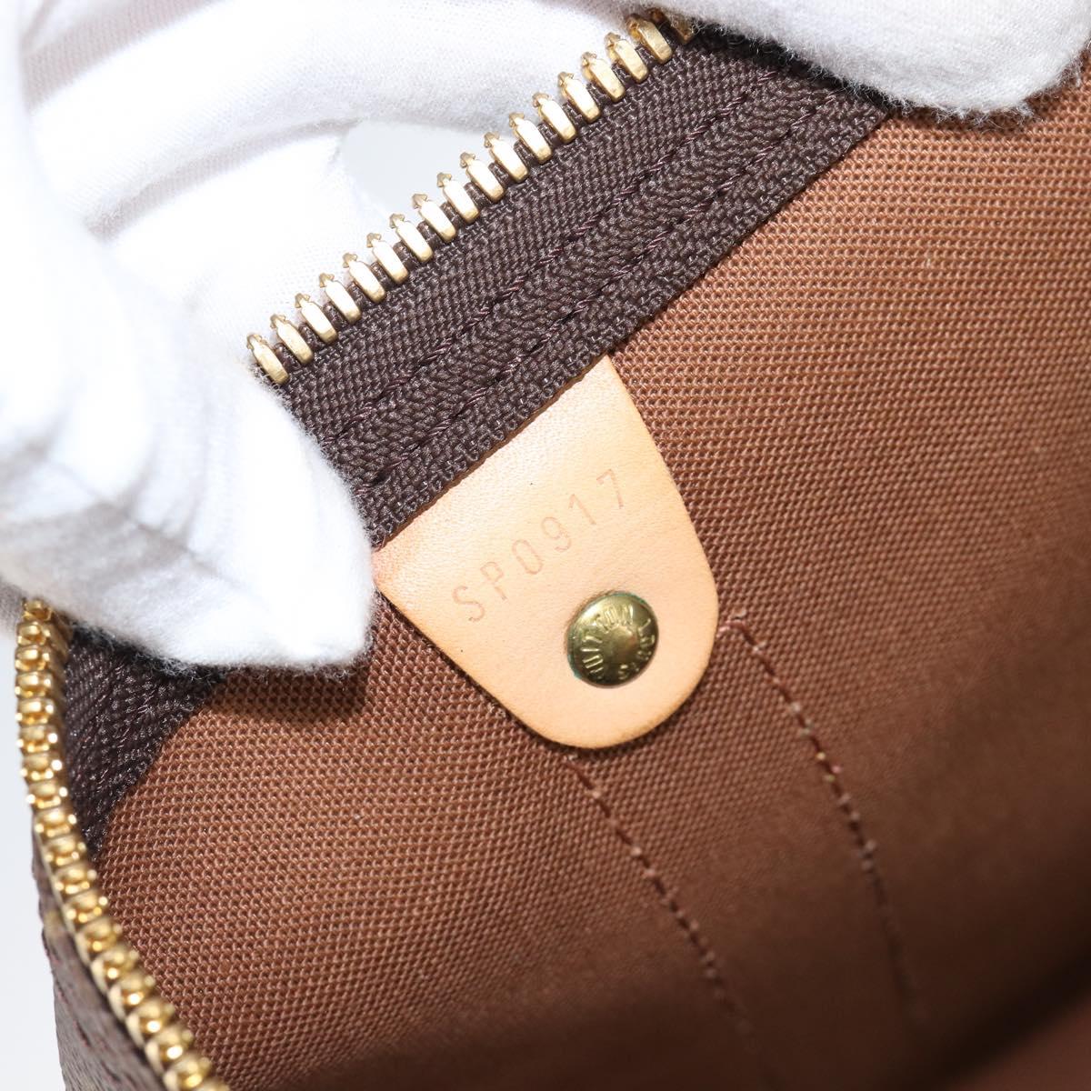 LOUIS VUITTON Monogram Keepall 55 Boston Bag M41424 LV Auth ka6039V