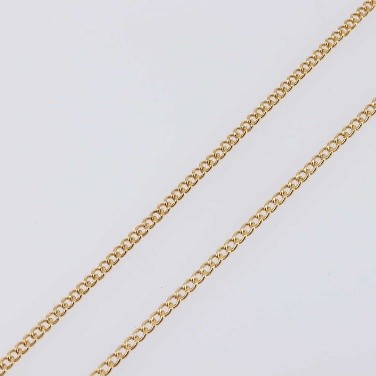 GIVENCHY Necklace metal Gold Auth ka6050