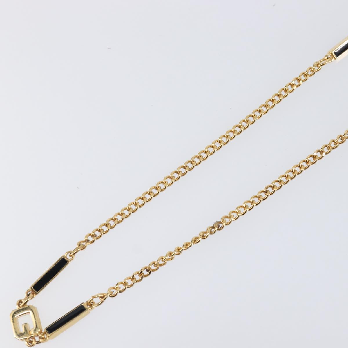 GIVENCHY Necklace metal Gold Auth ka6050