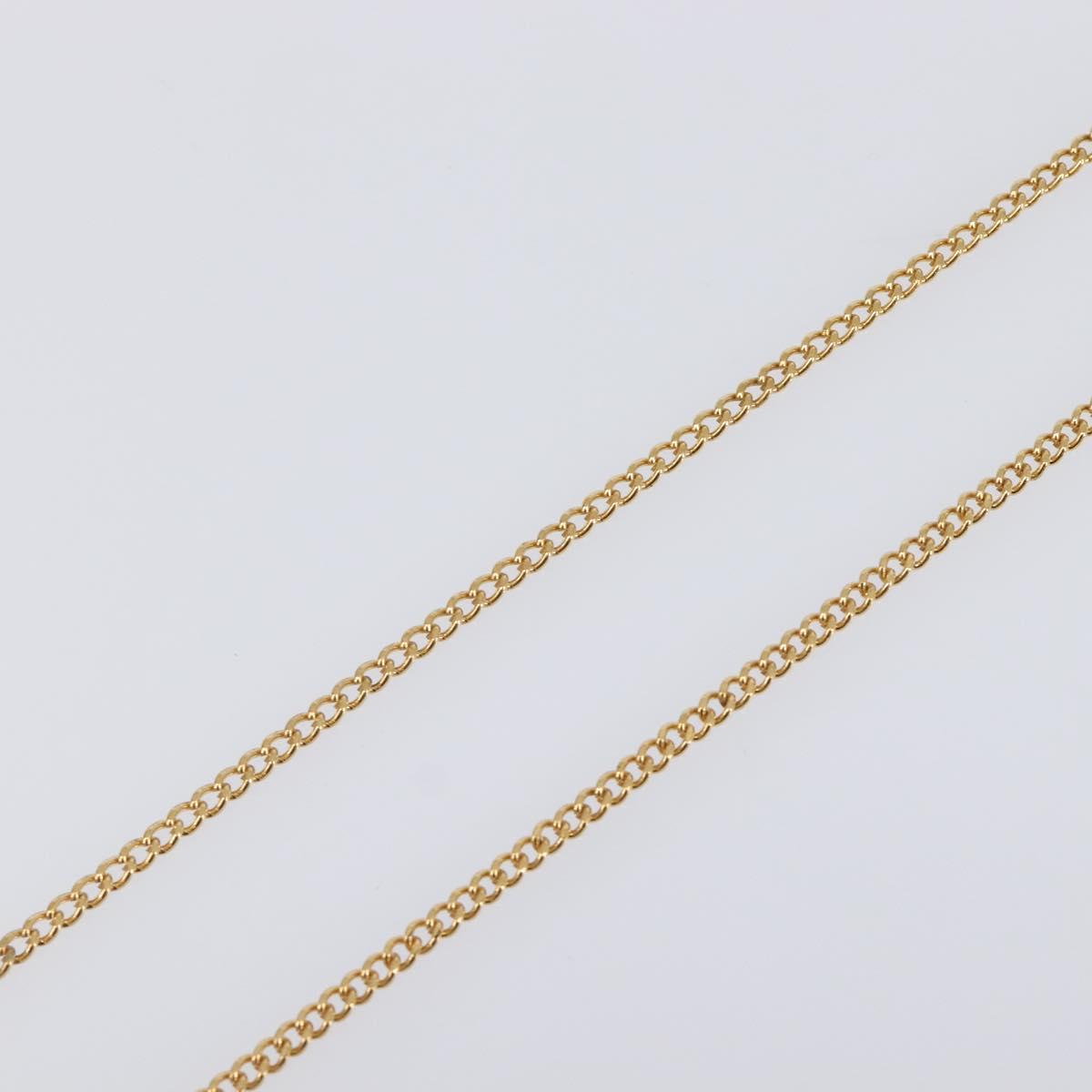 GIVENCHY Necklace metal Gold Auth ka6050
