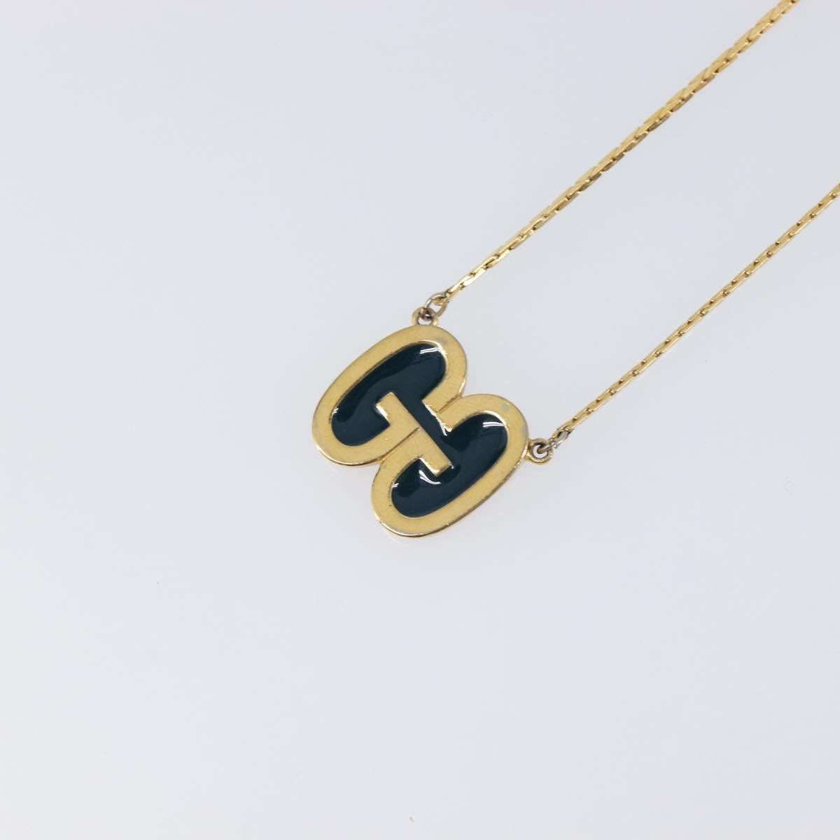 GIVENCHY Necklace metal Gold Auth ka6052