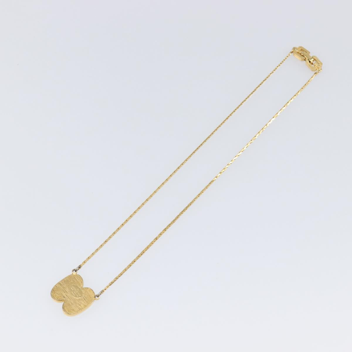 GIVENCHY Necklace metal Gold Auth ka6052