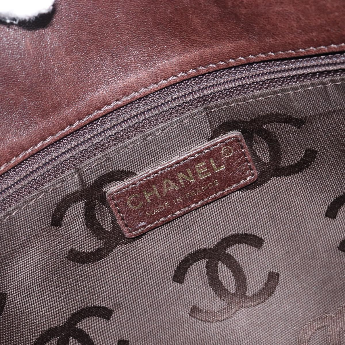 CHANEL Matelasse Tote Bag Raffia Beige Gold CC Auth ka6055A