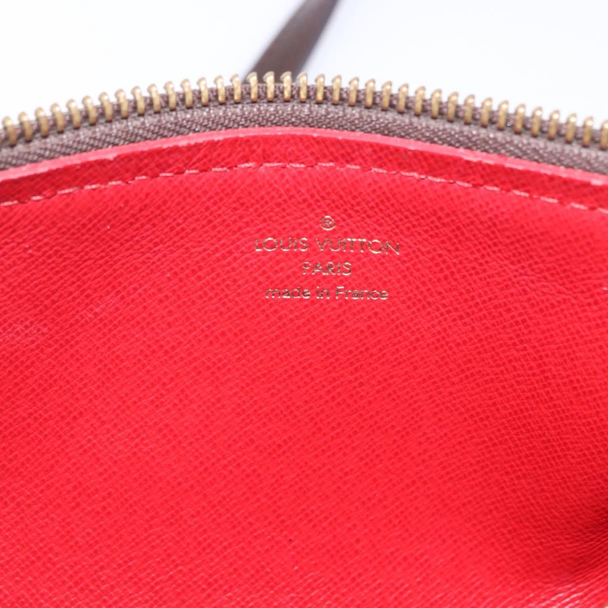 LOUIS VUITTON Damier Ebene Papillon 30 Hand Bag N51303 LV Auth ka6057V
