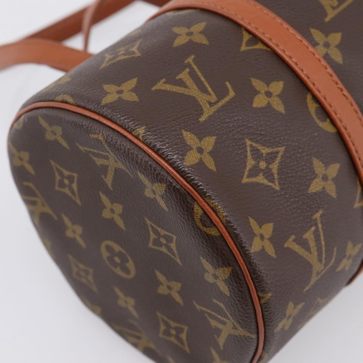 LOUIS VUITTON Monogram Papillon 30 Hand Bag M51385 LV Auth ka6058V