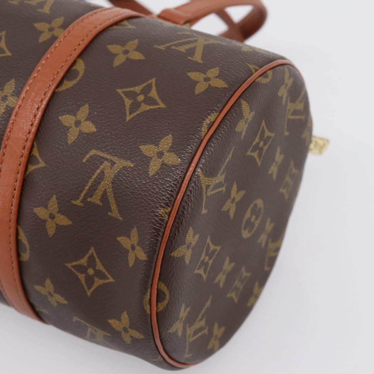 LOUIS VUITTON Monogram Papillon 30 Hand Bag M51385 LV Auth ka6058V
