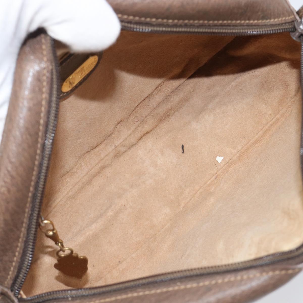 GUCCI GG Supreme Shoulder Bag PVC Beige Gold 001 067 1283 Auth ka6059