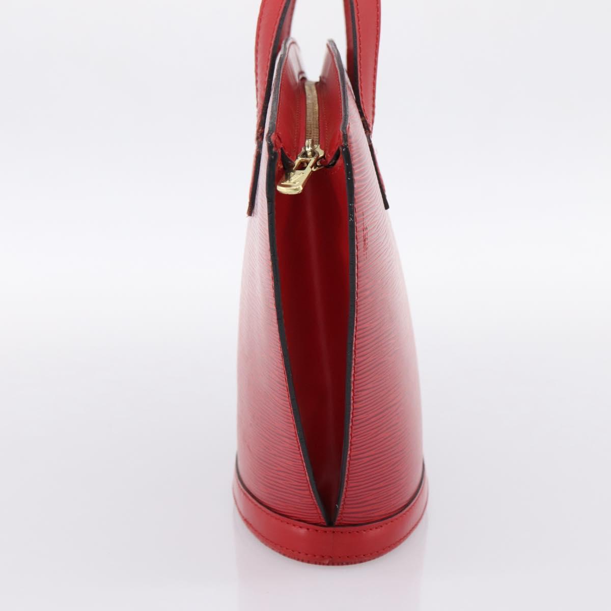 LOUIS VUITTON Epi Saint Jacques Hand Bag Red M52277 LV Auth ka6069