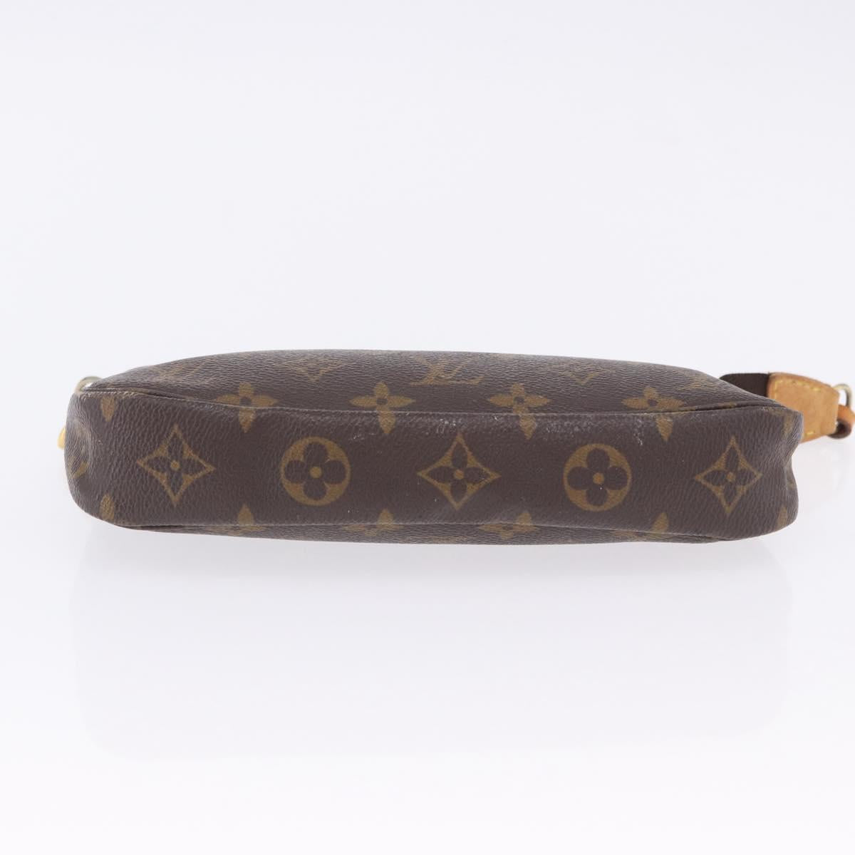 LOUIS VUITTON Monogram Pochette Accessoires Pouch M51980 LV Auth ka6080A