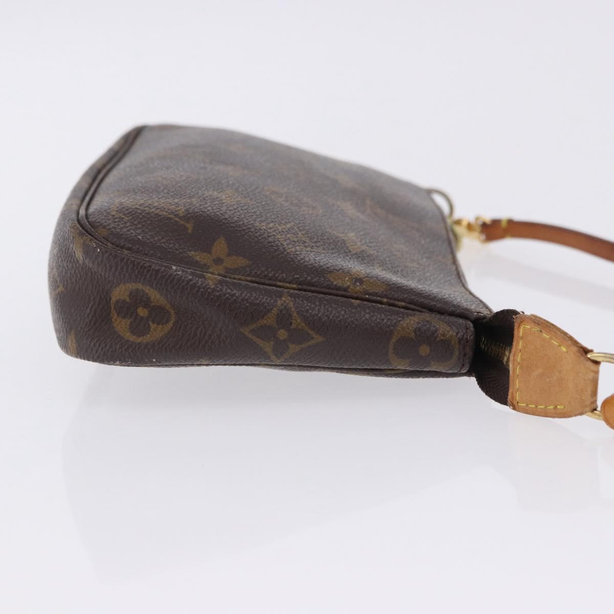 LOUIS VUITTON Monogram Pochette Accessoires Pouch M51980 LV Auth ka6080A