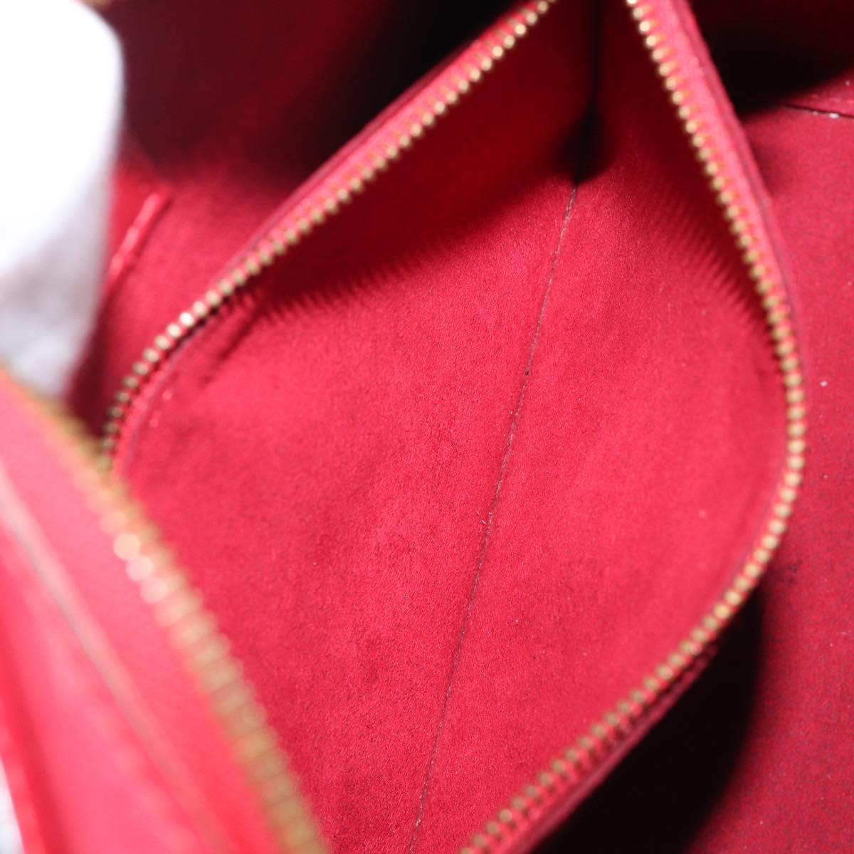 LOUIS VUITTON Epi Pont Neuf Hand Bag Red M52057 LV Auth ka6088