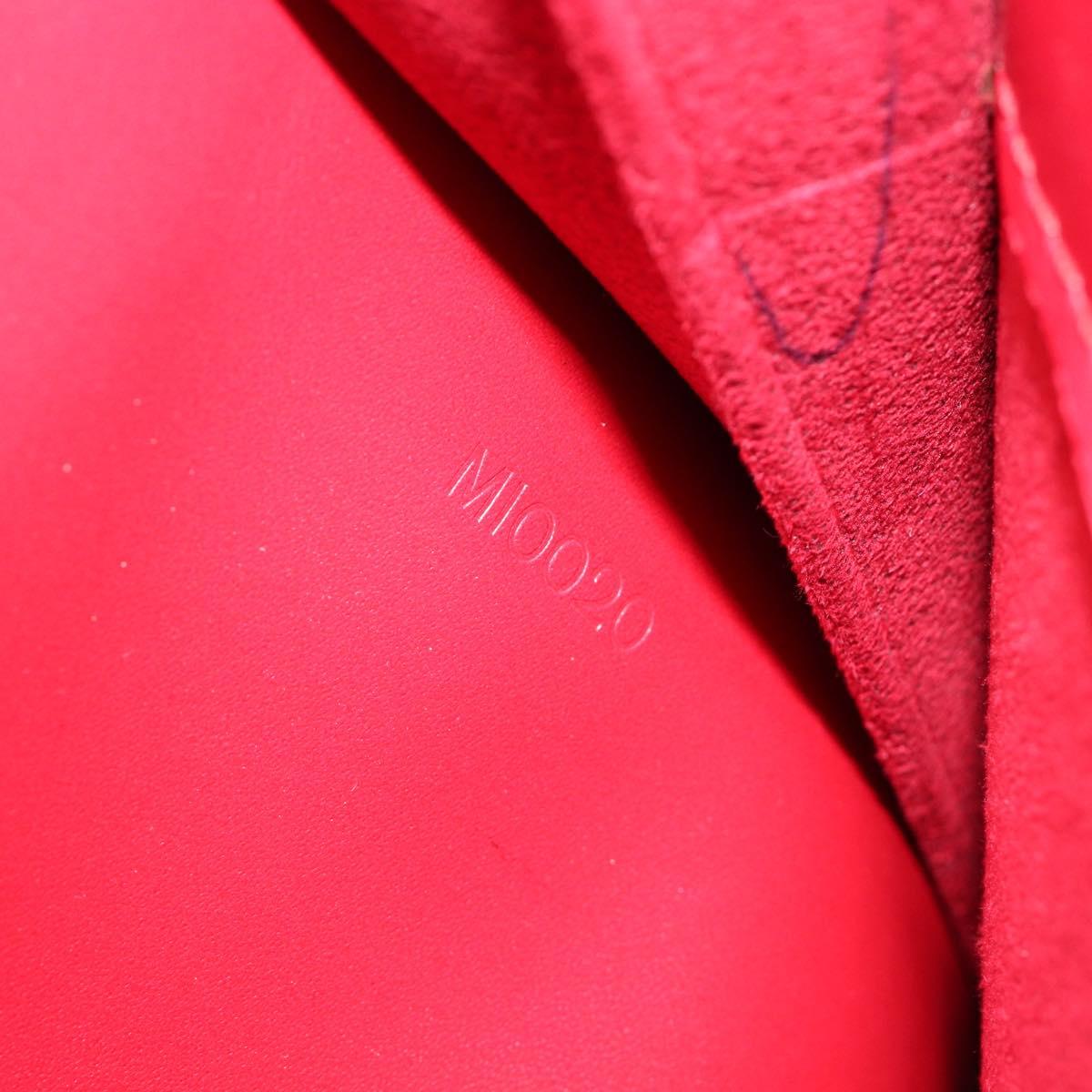 LOUIS VUITTON Epi Pont Neuf Hand Bag Red M52057 LV Auth ka6088
