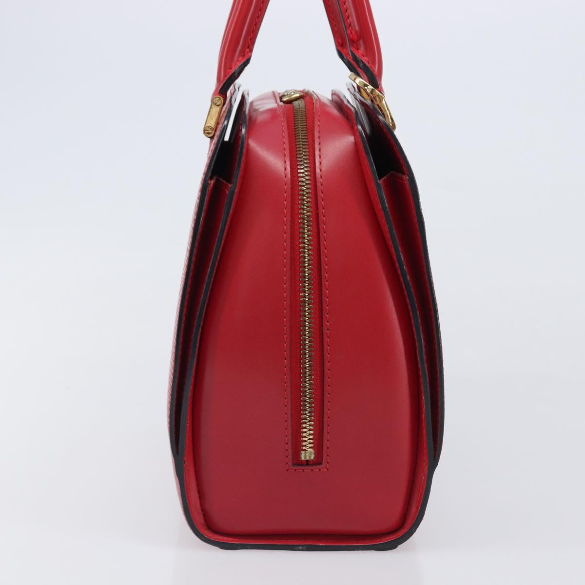 LOUIS VUITTON Epi Pont Neuf Hand Bag Red M52057 LV Auth ka6088
