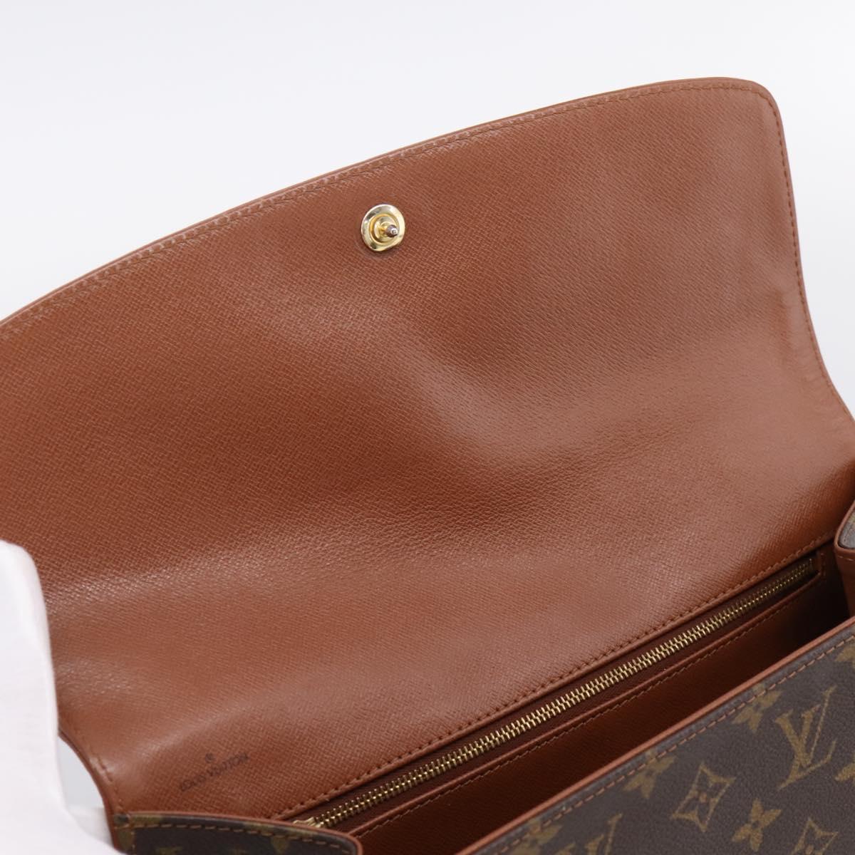 LOUIS VUITTON Monogram Pochette Dam GM Clutch Bag M51810 LV Auth ka6089