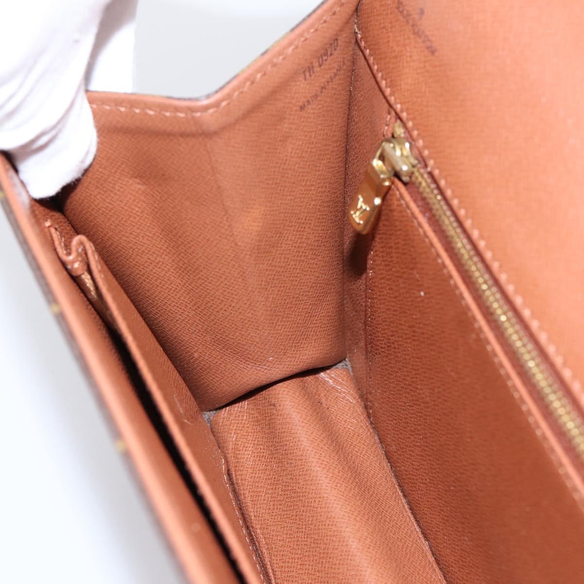 LOUIS VUITTON Monogram Pochette Dam GM Clutch Bag M51810 LV Auth ka6089