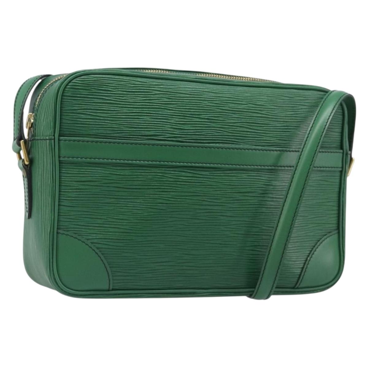 LOUIS VUITTON Epi Trocadero 27 Shoulder Bag Green M52314 LV Auth ka6090A