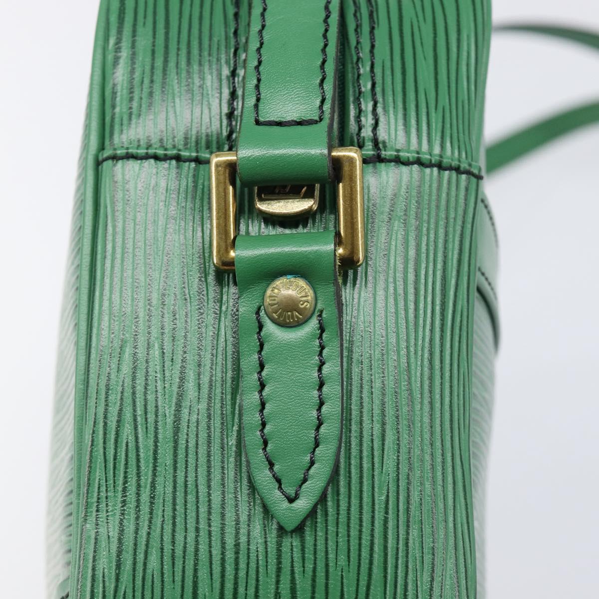 LOUIS VUITTON Epi Trocadero 27 Shoulder Bag Green M52314 LV Auth ka6090A
