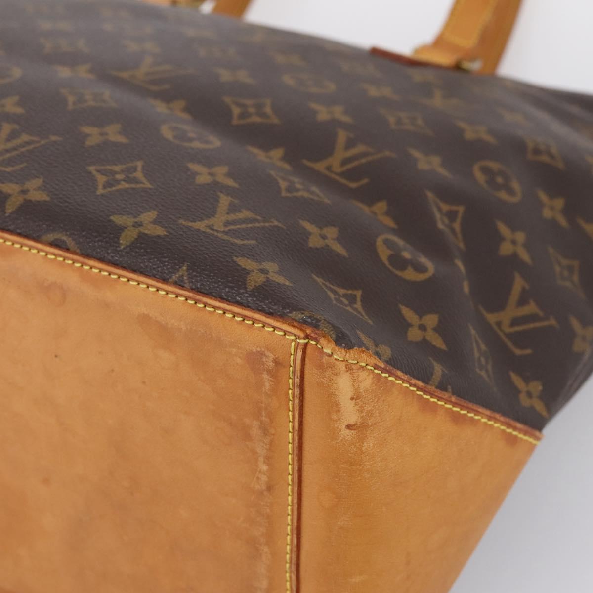 LOUIS VUITTON Monogram Cabas Mezzo Tote Bag M51151 LV Auth ka6095