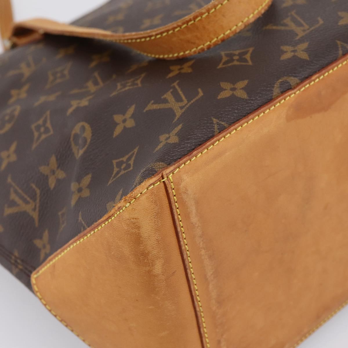 LOUIS VUITTON Monogram Cabas Mezzo Tote Bag M51151 LV Auth ka6095