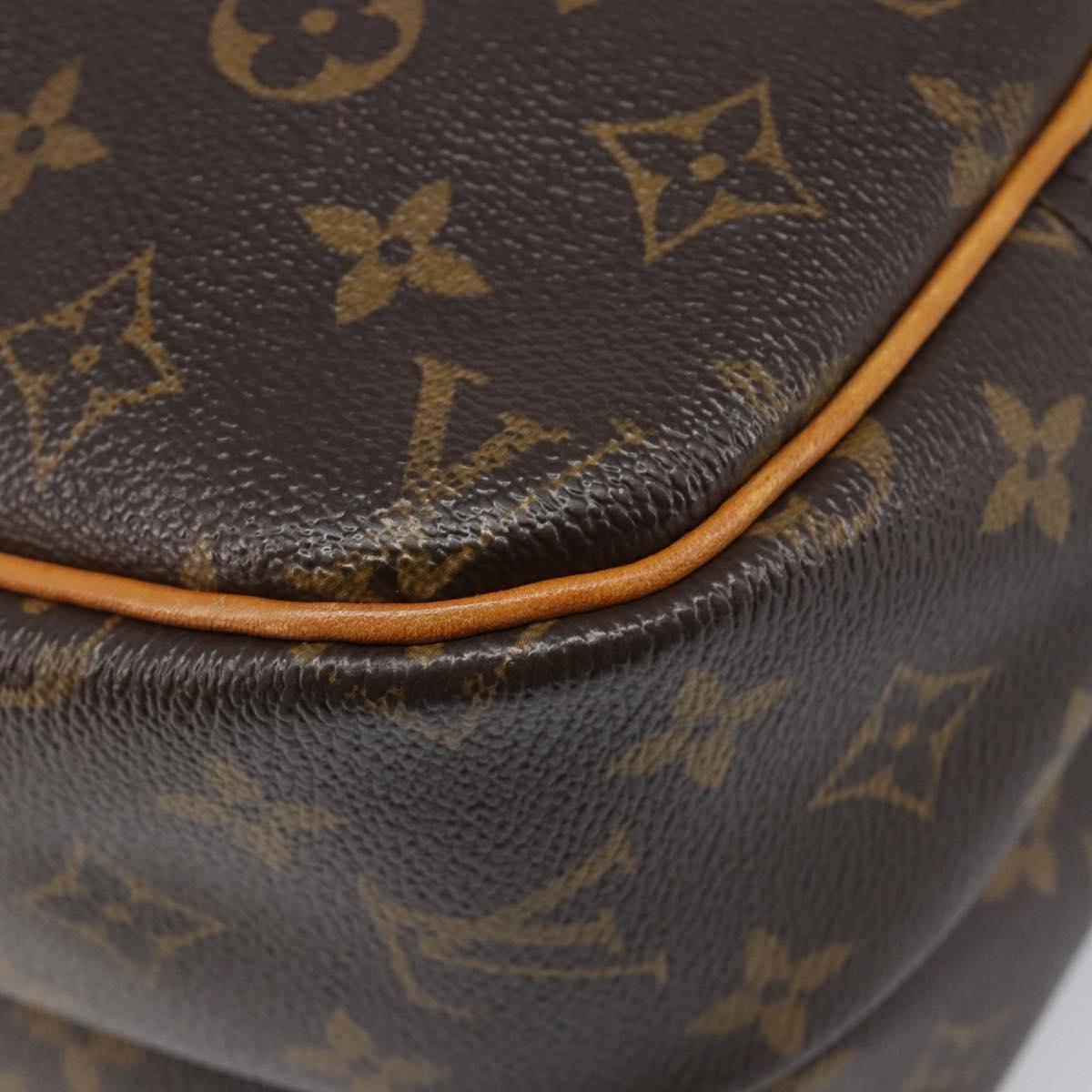 LOUIS VUITTON Monogram Reporter PM Shoulder Bag M45254 LV Auth ka6096