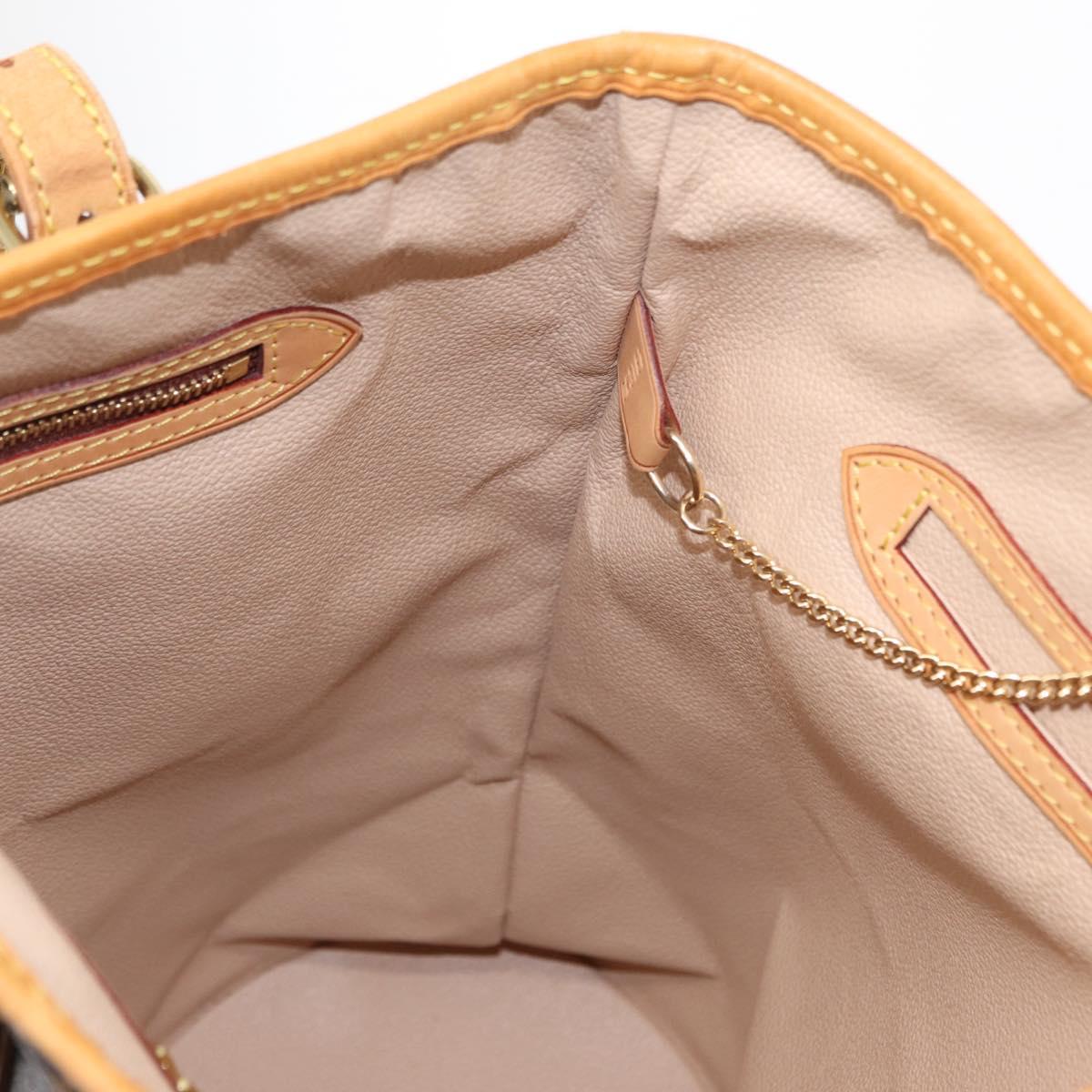 LOUIS VUITTON Monogram Bucket GM Shoulder Bag M42236 LV Auth ka610