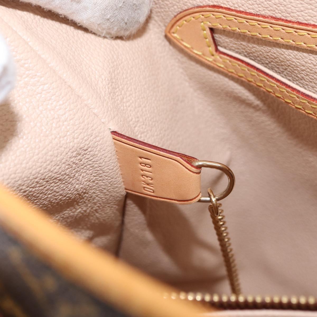 LOUIS VUITTON Monogram Bucket GM Shoulder Bag M42236 LV Auth ka610