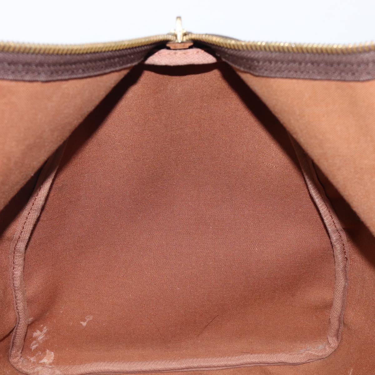 LOUIS VUITTON Monogram Keepall 55 Boston Bag M41424 LV Auth ka6105