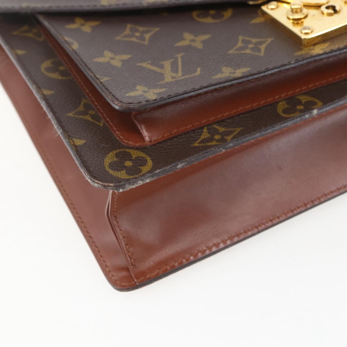 LOUIS VUITTON Monogram Monceau 28 Hand Bag M51185 LV Auth ka611