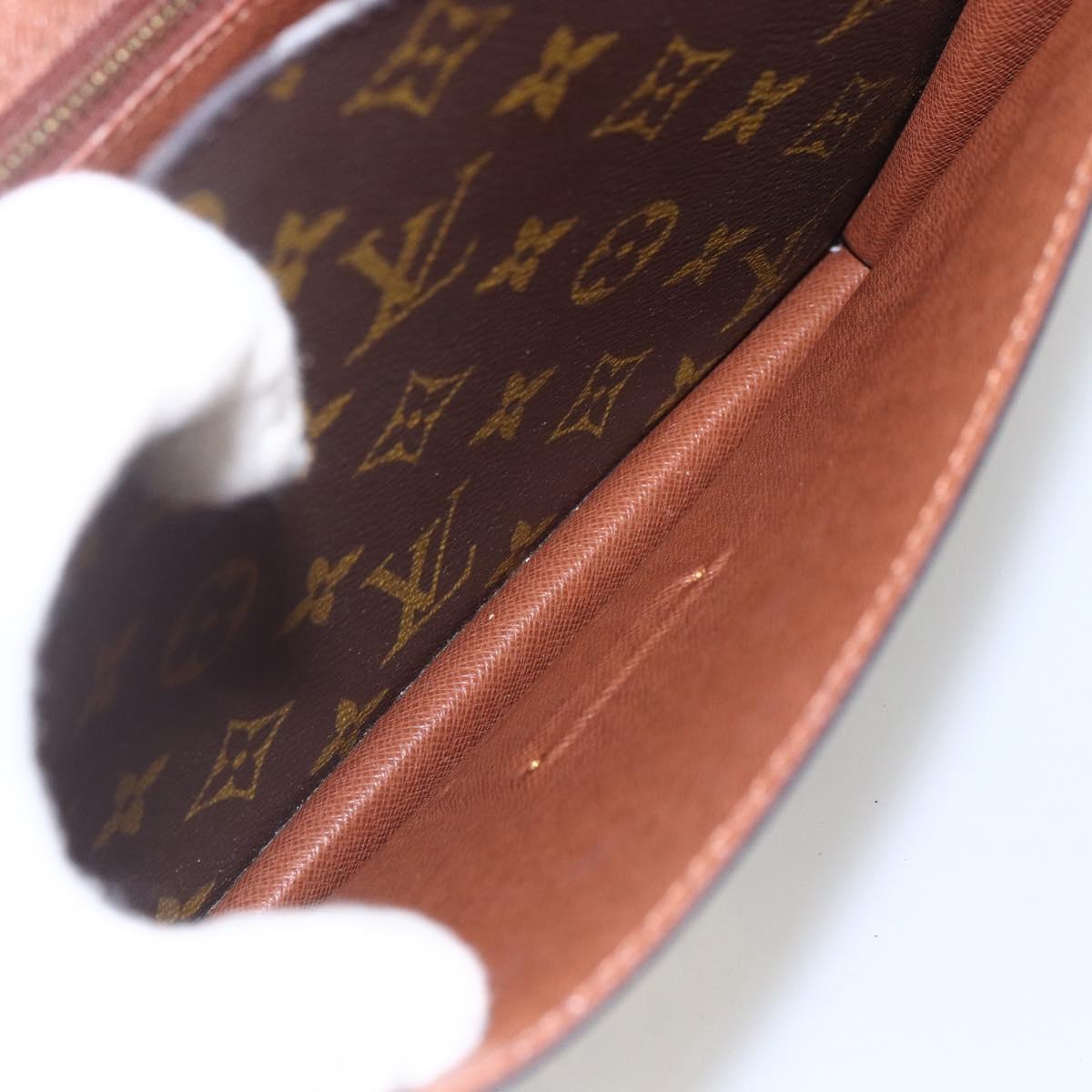 LOUIS VUITTON Monogram Monceau 28 Hand Bag M51185 LV Auth ka611