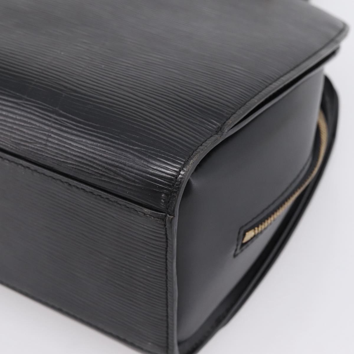 LOUIS VUITTON Epi Pont Neuf Hand Bag Black M52052 LV Auth ka6113