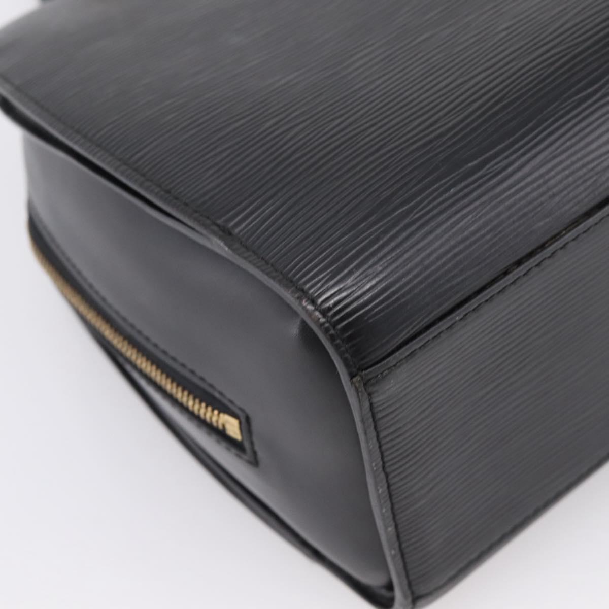 LOUIS VUITTON Epi Pont Neuf Hand Bag Black M52052 LV Auth ka6113
