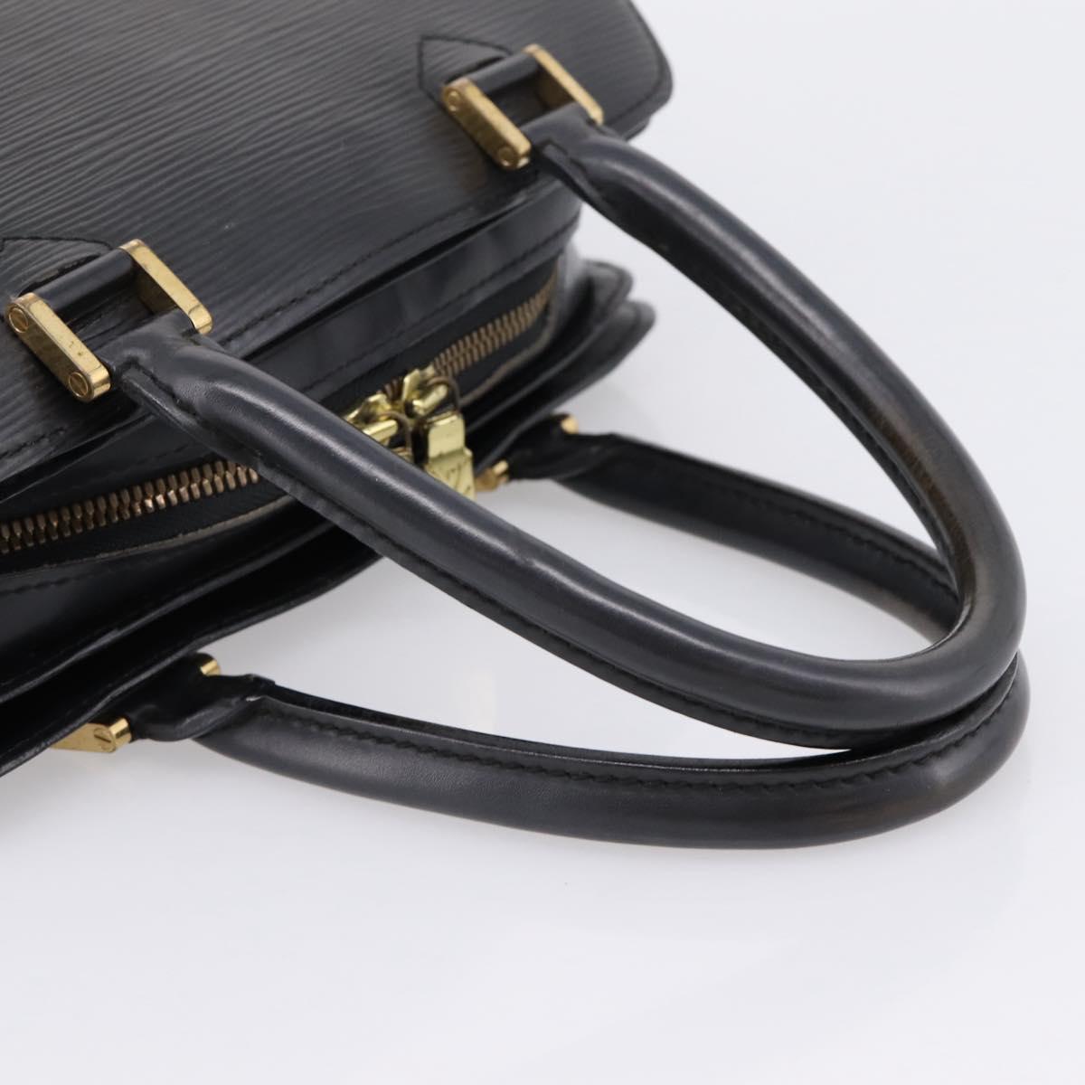 LOUIS VUITTON Epi Pont Neuf Hand Bag Black M52052 LV Auth ka6113