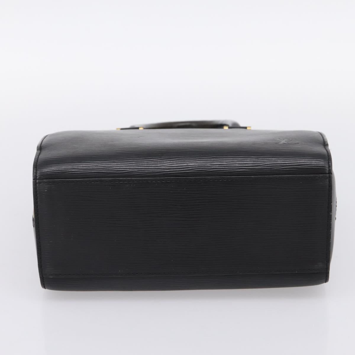 LOUIS VUITTON Epi Pont Neuf Hand Bag Black M52052 LV Auth ka6113