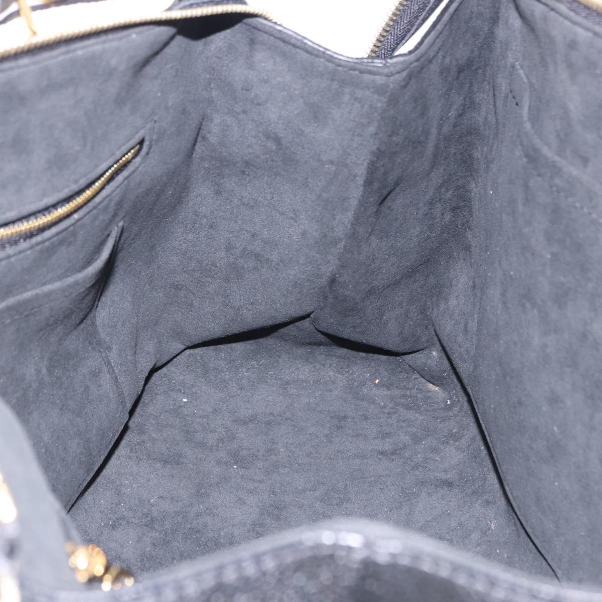 LOUIS VUITTON Monogram Empreinte Grand Palais MM Hand Bag M45842 Auth ka6115SAV