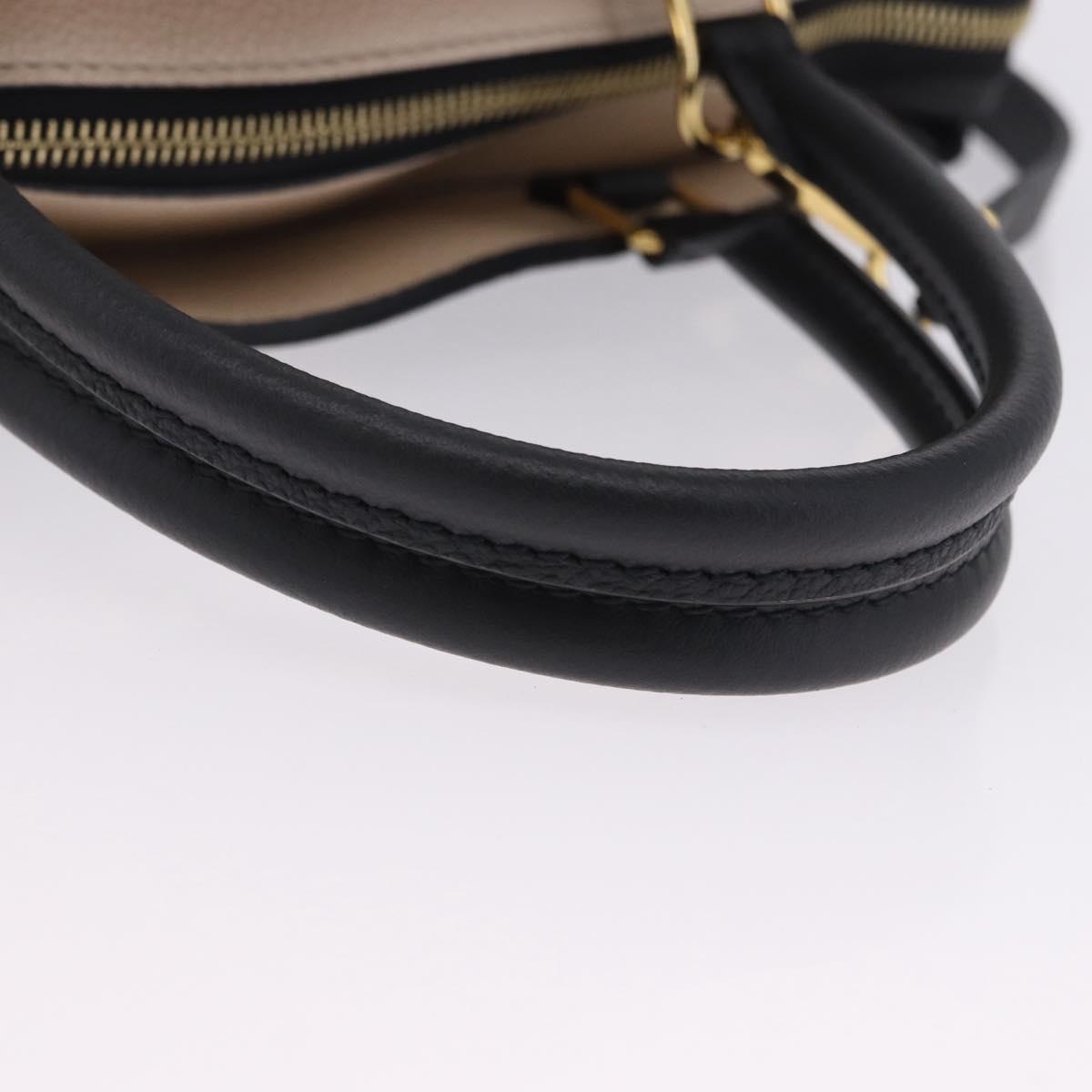 LOUIS VUITTON Monogram Empreinte Grand Palais MM Hand Bag M45842 Auth ka6115SAV