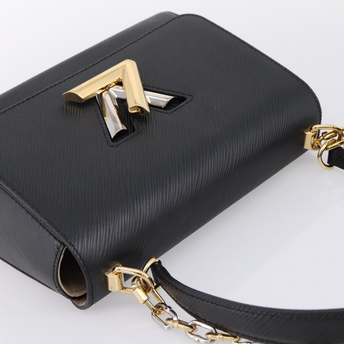 LOUIS VUITTON Epi Twist MM Shoulder Bag Black M21113 LV Auth ka6116SV