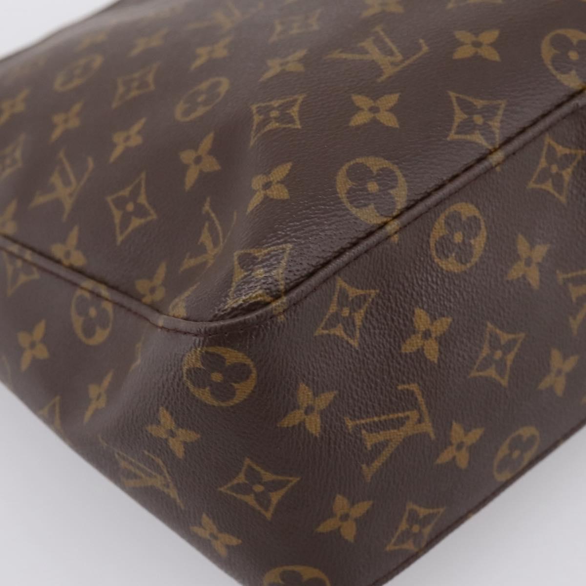 LOUIS VUITTON Monogram Looping GM Shoulder Bag M51145 LV Auth ka6117