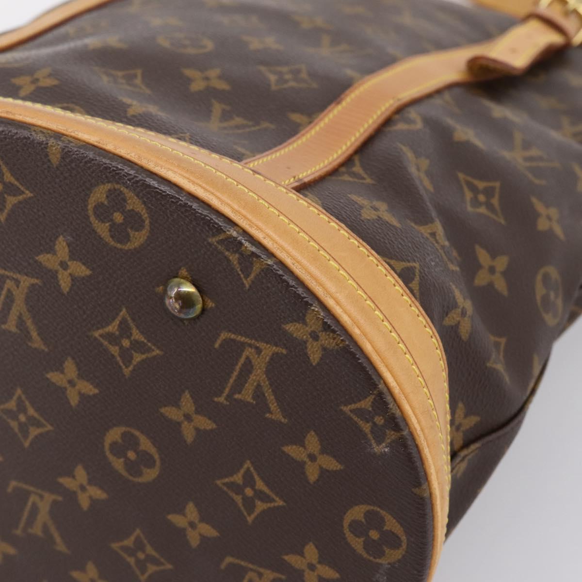 LOUIS VUITTON Monogram Bucket GM Shoulder Bag M42236 LV Auth ka6119A