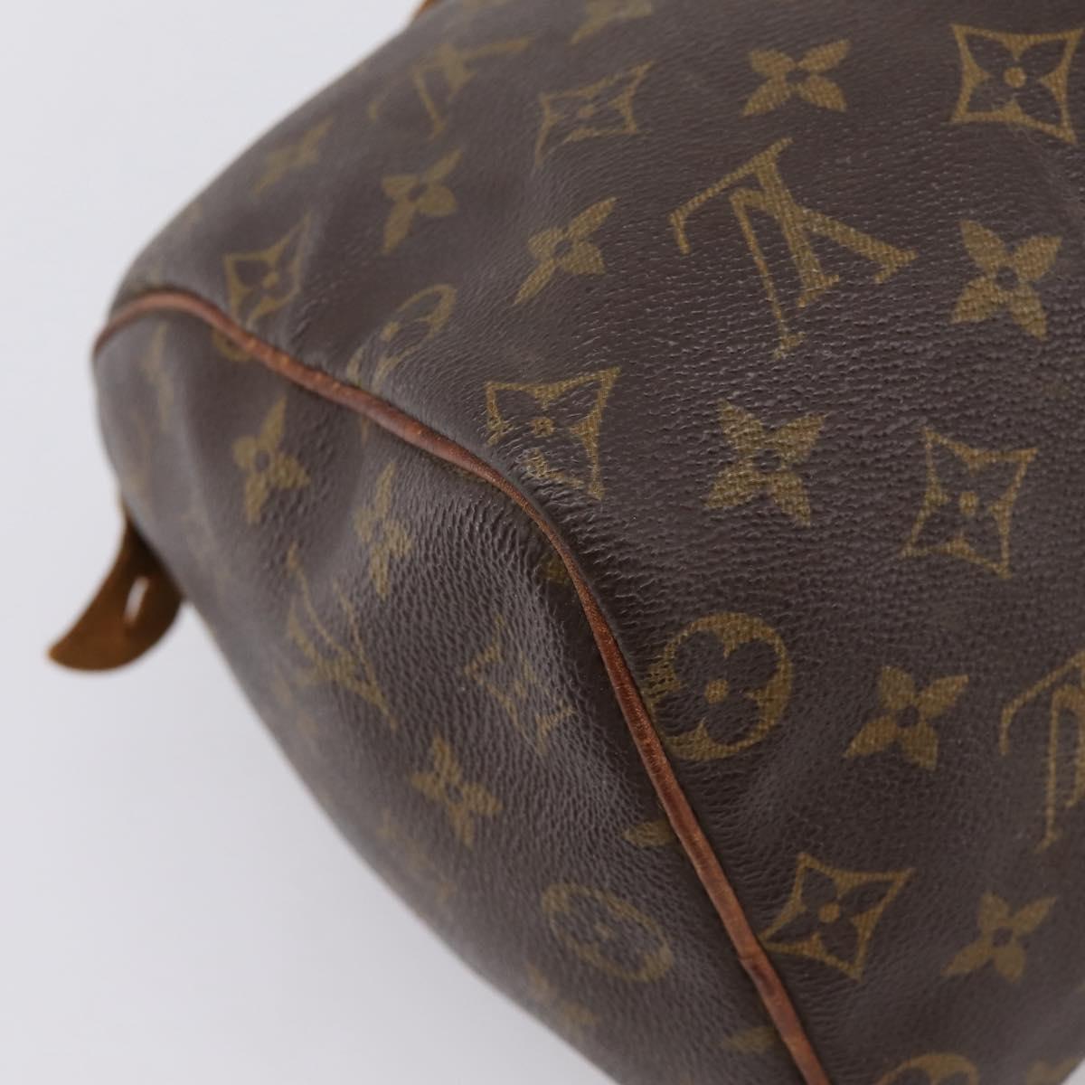 LOUIS VUITTON Monogram Speedy 25 Hand Bag M41528 LV Auth ka6121