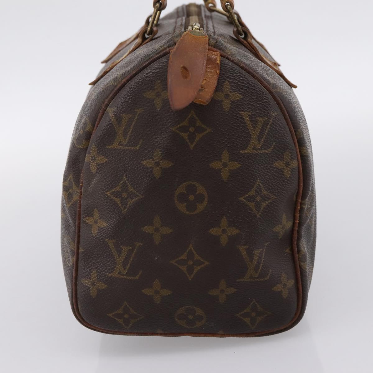 LOUIS VUITTON Monogram Speedy 25 Hand Bag M41528 LV Auth ka6121