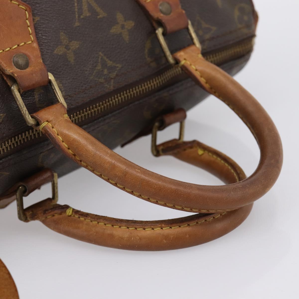LOUIS VUITTON Monogram Speedy 25 Hand Bag M41528 LV Auth ka6121